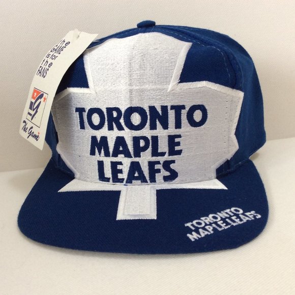 The Game Other - NWT Vintage SUPER RARE 1990’s  TORONTO MAPLE LEAFS Officially Licensed Hat